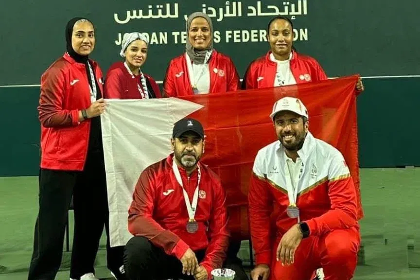 إنجازات متميزة لفريق وزارة الداخلية في بطولة العرب لتنس الرواد